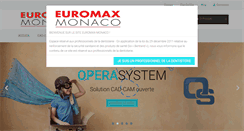 Desktop Screenshot of euromaxmonaco.com