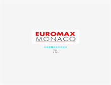 Tablet Screenshot of euromaxmonaco.com